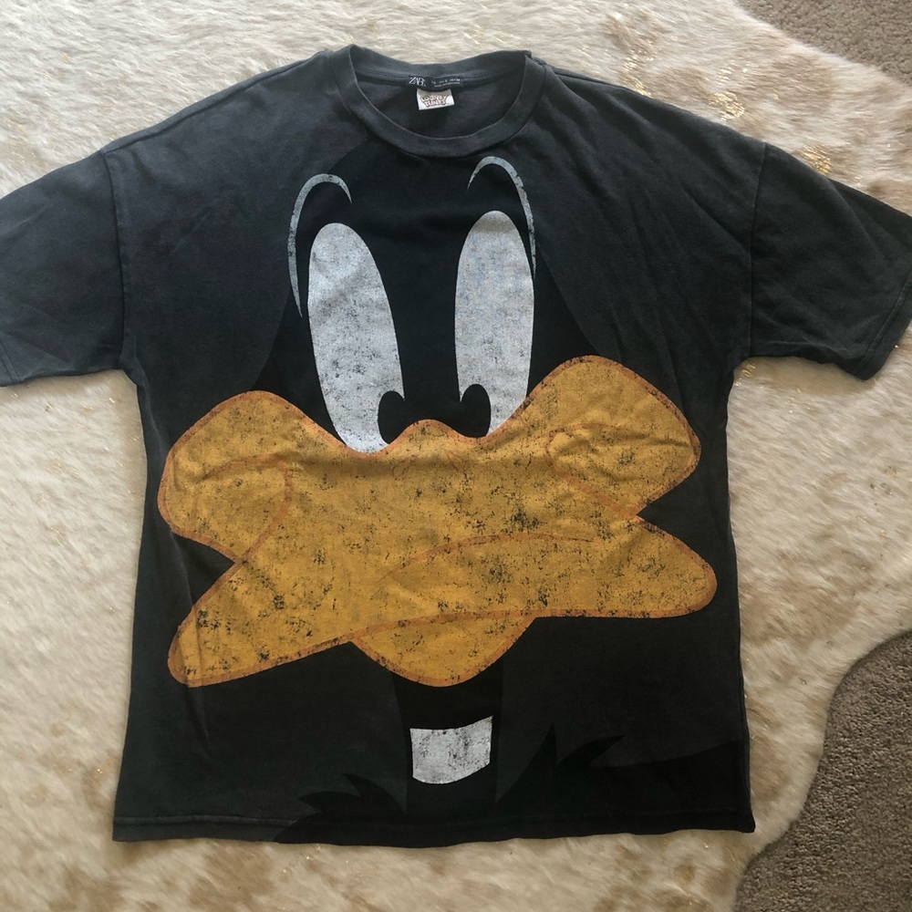 ZARA @LooneyTunes Daffy Duck T-shirt